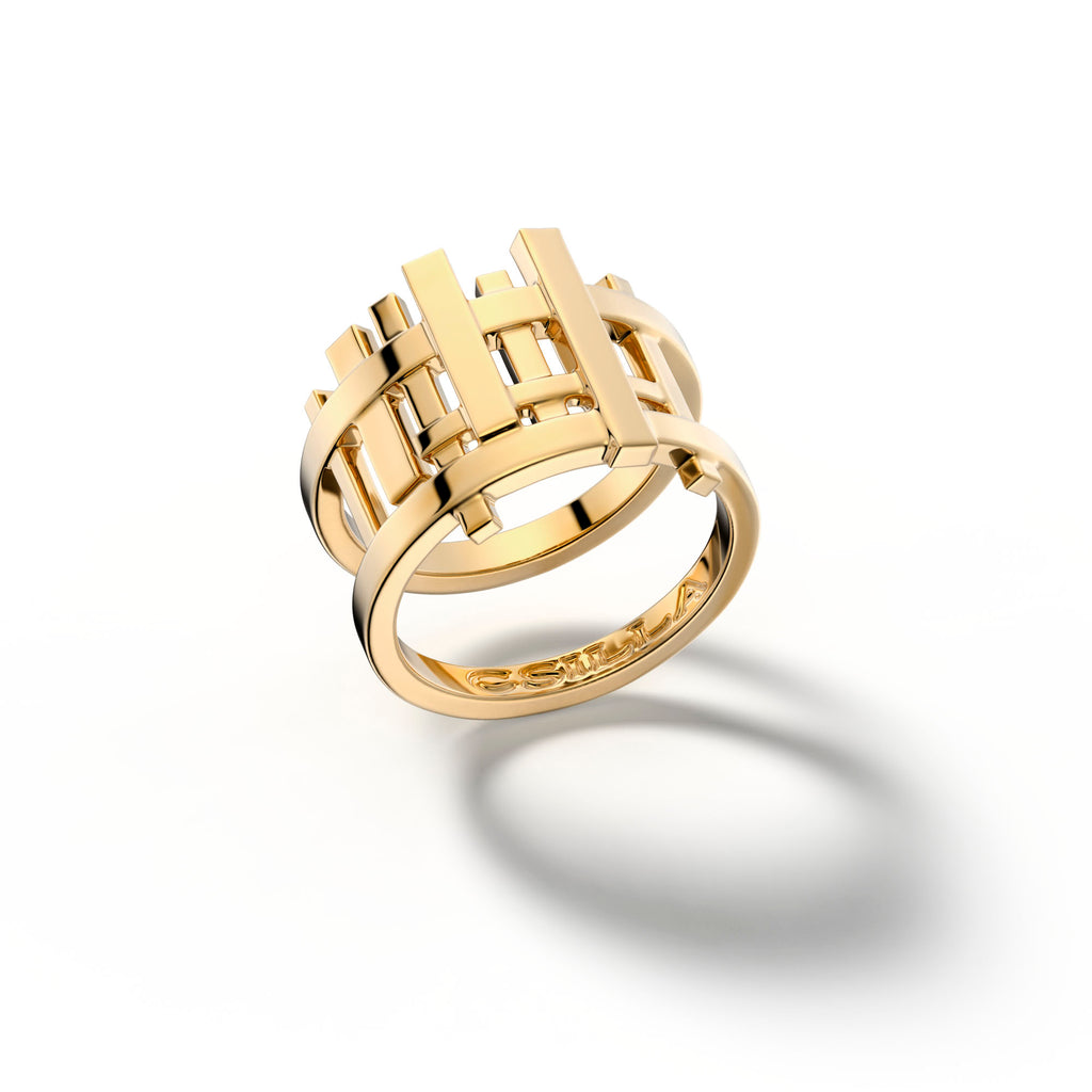 Gaea - Yellow Gold Ring One