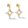 Csillag Sha - Yellow Gold Diamond Earring - Csilla Jewelry