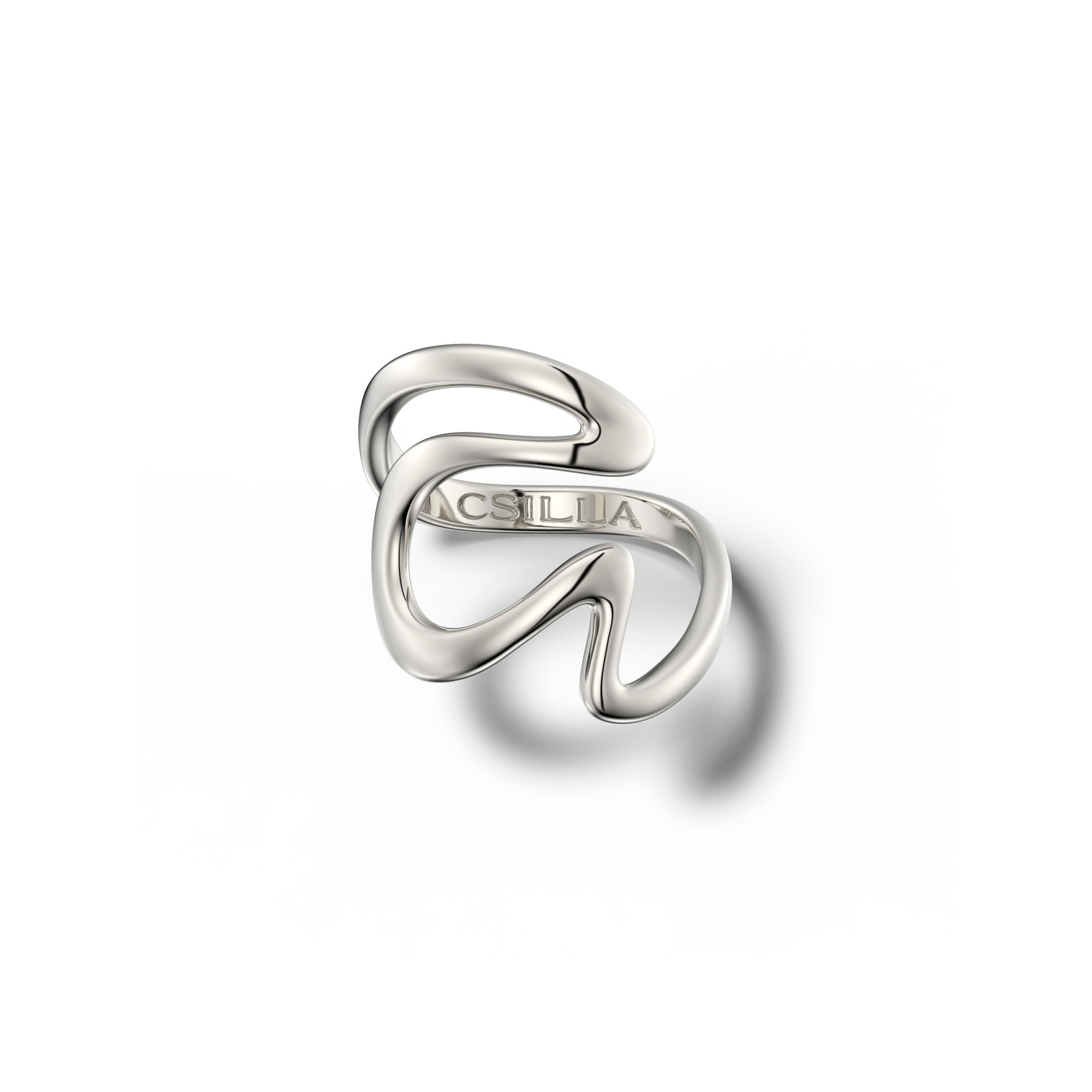 Uniq Diva - White Gold Ring