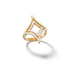 Csillag Sha - Yellow Gold Diamond Ring - Csilla Jewelry
