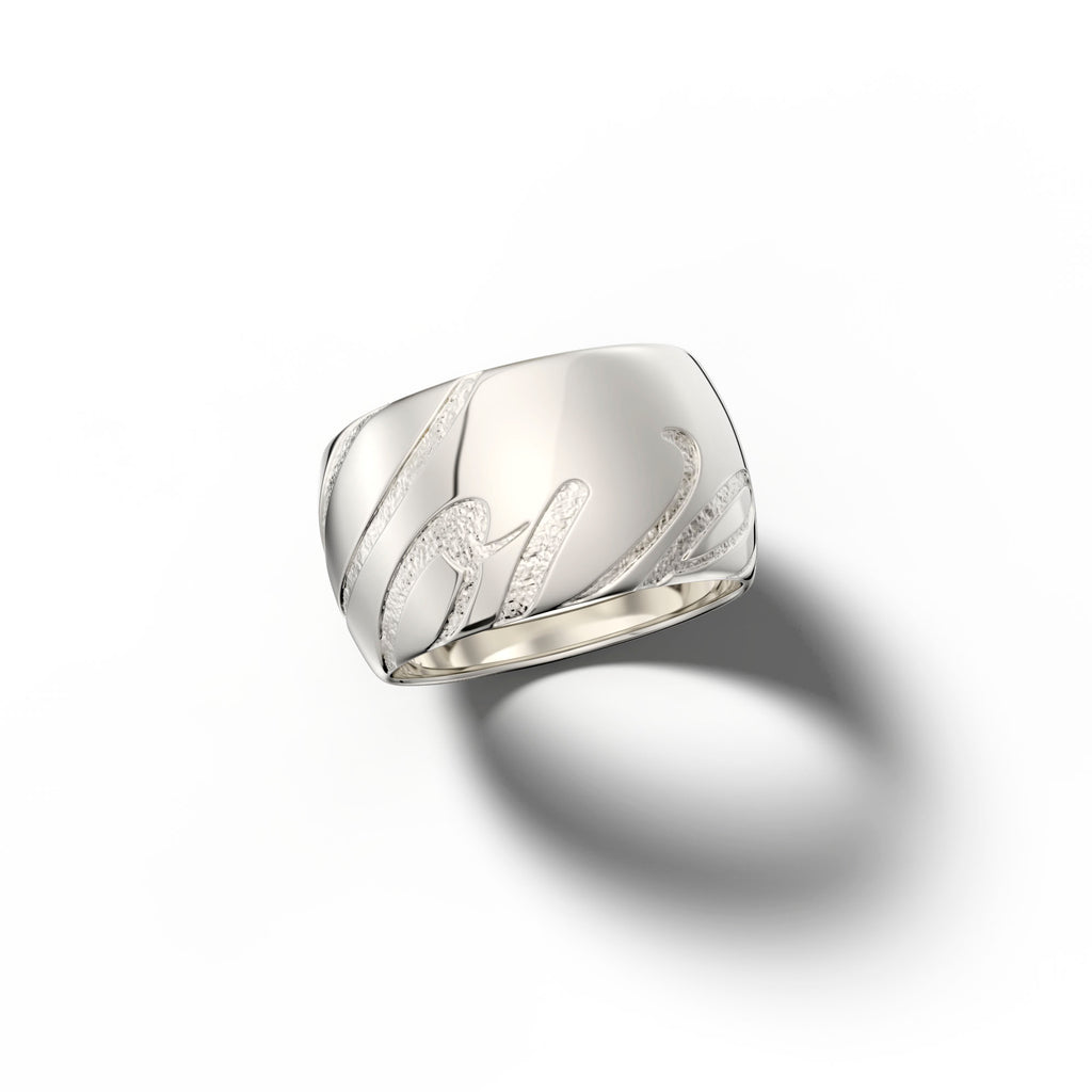Love - 18k White Gold Ring