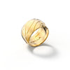 Love - Yellow Gold Ring 18k - Csilla Jewelry