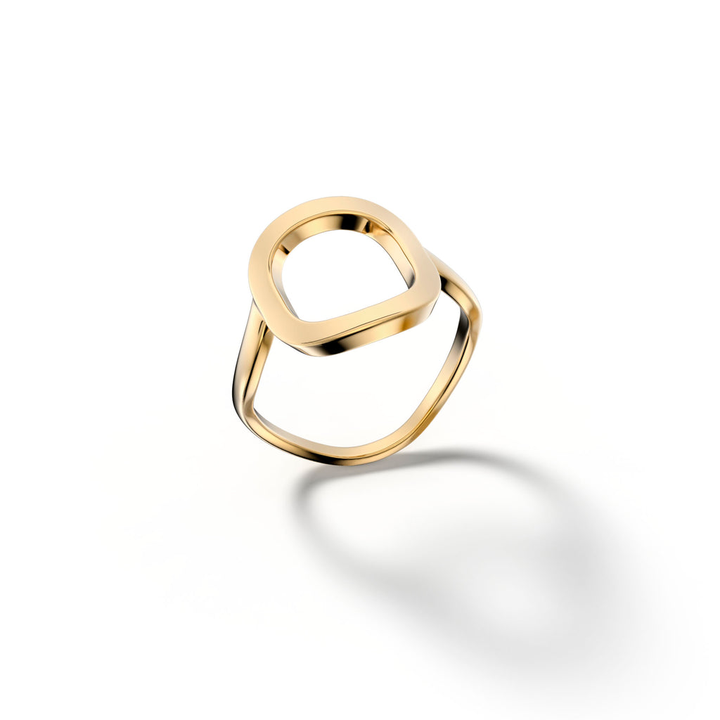 Me&I Imperfect Yellow Gold Ring