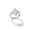 Csillag Sirius - White Gold Diamond Ring - Csilla Jewelry