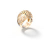 'A-Māz-Me' Dome - White Gold Ring